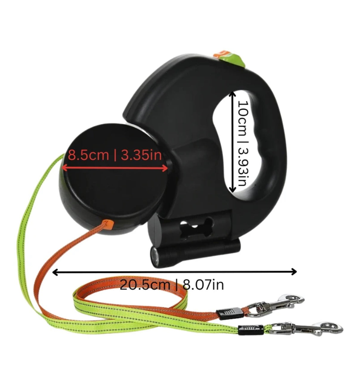 Auto Double Dog Leash
